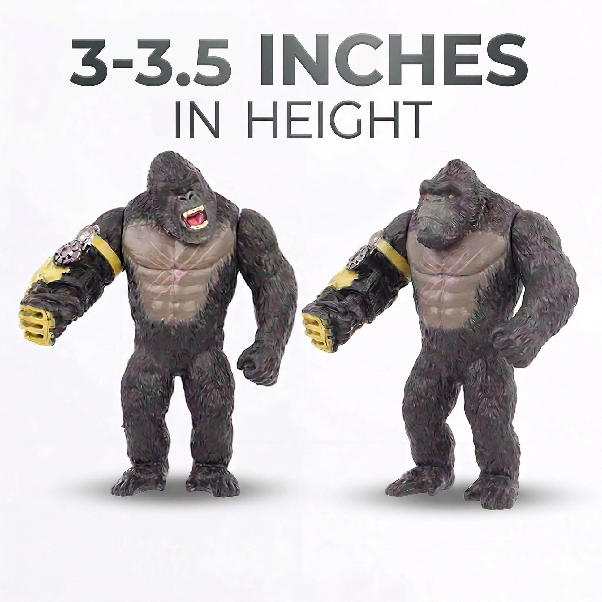 JAYKENIXO 6 Pack Monster Action Figures Set - 5 Inch Dragon Toys with Movable Joints, Detailed Creature Figures for Kids Playset, Party Favors & Gifts