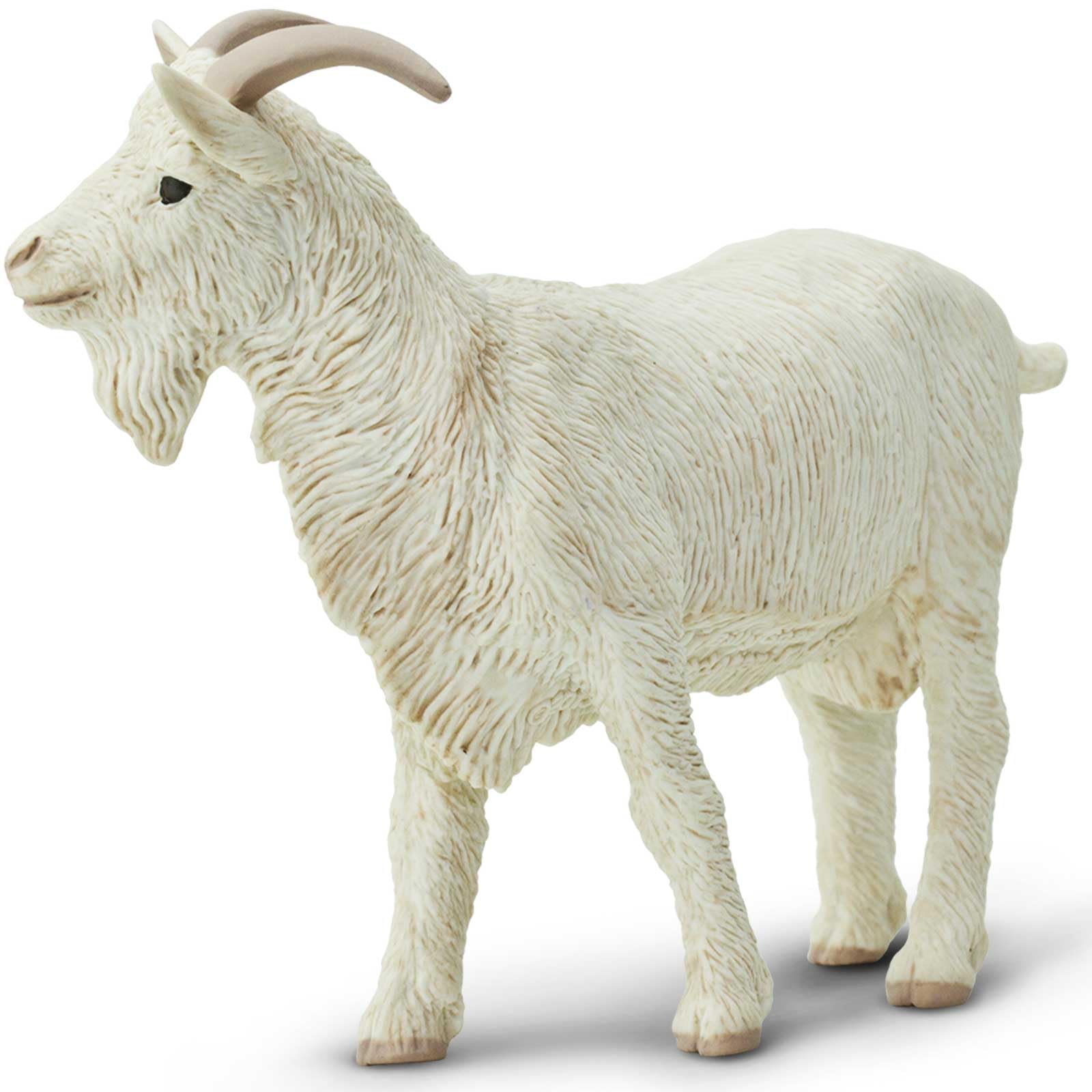 Safari Ltd. Billy Goat Figurine - Lifelike 3.75" Figure - Educational Toy for Boys, Girls, and Kids Ages 1+