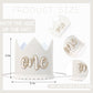 KOJIN 1 St Birthday Crown Hat For Baby - Boho First Birthday Celebration Hat,Natural Boho One Year Of Decorations