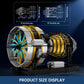 Mould King Aircraft Engine Building Set with Motor, 2256 Pcs Model Kit