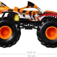 Hot Wheels Monster Trucks Tiger Shark, 1:24 Scale die cast