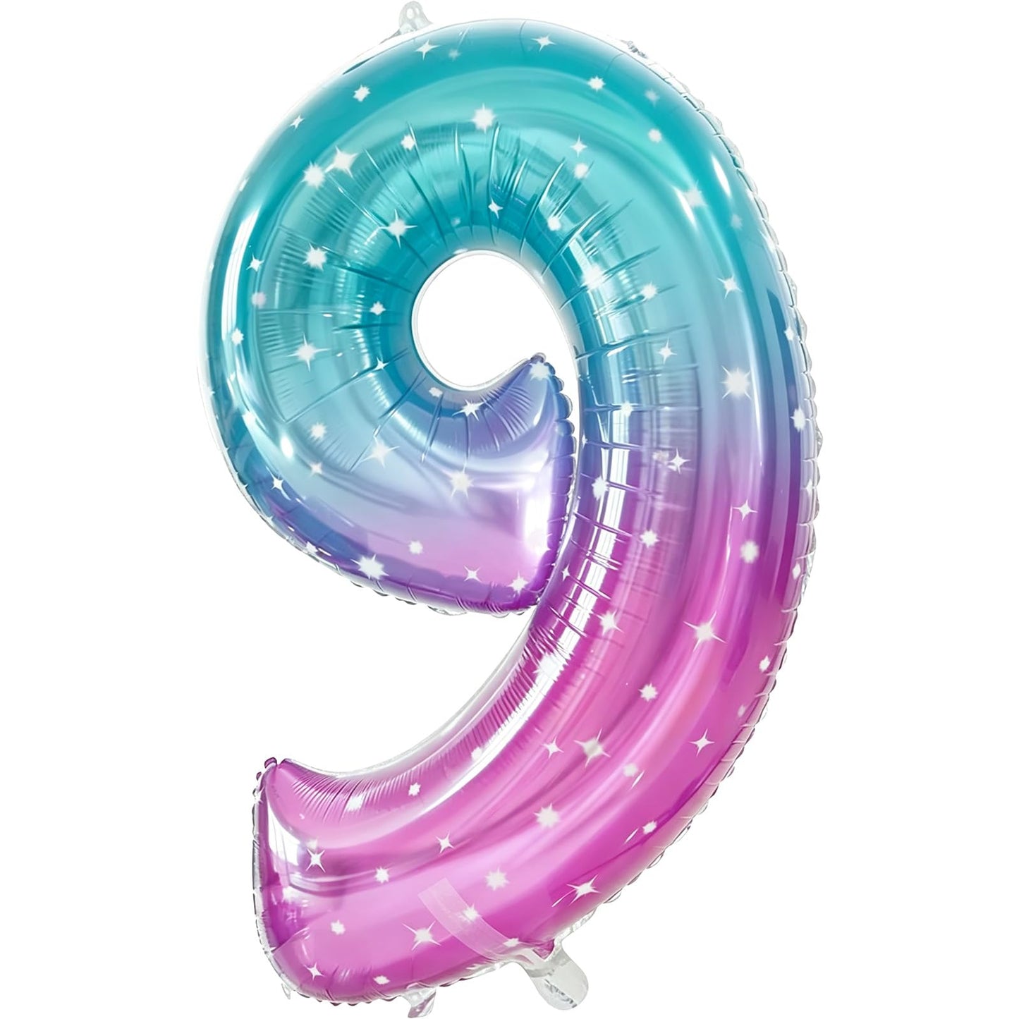 Gifloon Number 9 Balloon, Large number balloons 40 inch, 9th Birthday Party Decorations Supplies 9 Year Old Birthday Sign Decor