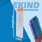 EKIND 18-Dart Clips Compatible with Nerf Elite Magazines - Quick Reload Soft Dart Ammo Clip for Nerf Toy Guns (2-Pack, Transparent)