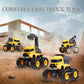 LONANDY Construction Toy Trucks, Monster Trucks Push Car for Toddlers 1-3, Best Christmas Children's Day Birthday Party Gift for Boys Age 4-7 Crane