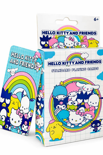 Hello Kitty Playing Cards, 52 Standard Playing Card Deck, Kuromi, My Melody, Keroppi Playing Cards, Kawaii Kitty Officially Licensed (US Version)