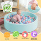 TRENDBOX Extra Large Soft Foam Ball Pit 51.2" x 11.8" (NO Balls) in Large Sponge Round Ball Pool Indoor Round Ball Pits Children Toddler Playpen