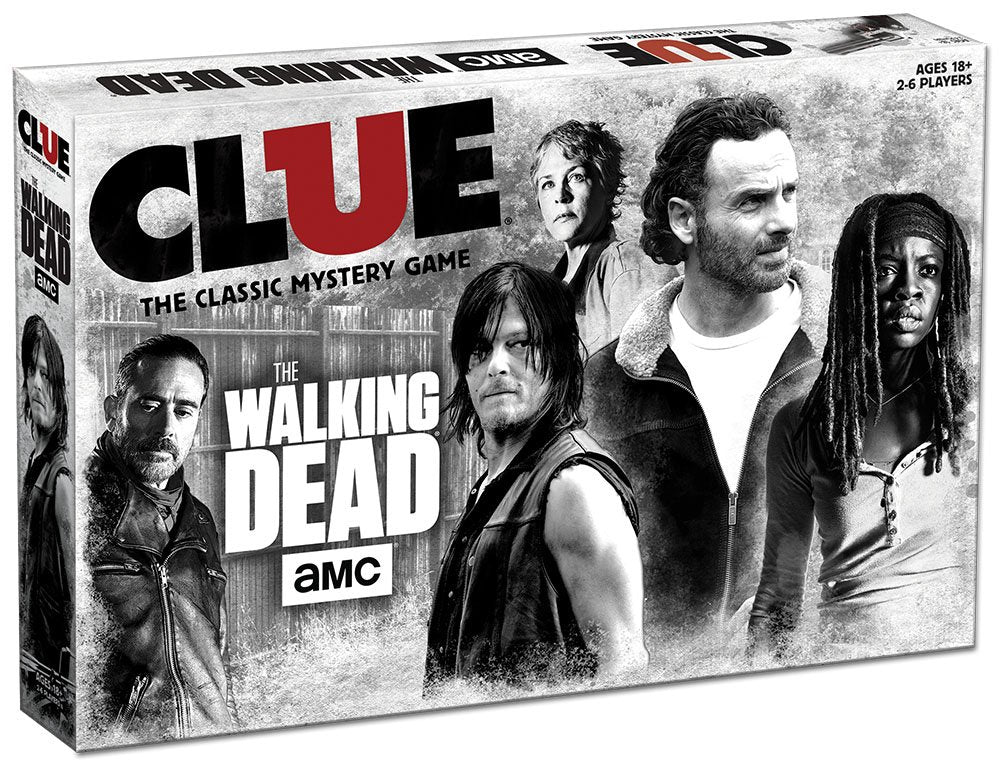 USAopoly AMC The Walking Dead Clue Game, Multicolor CL116-469