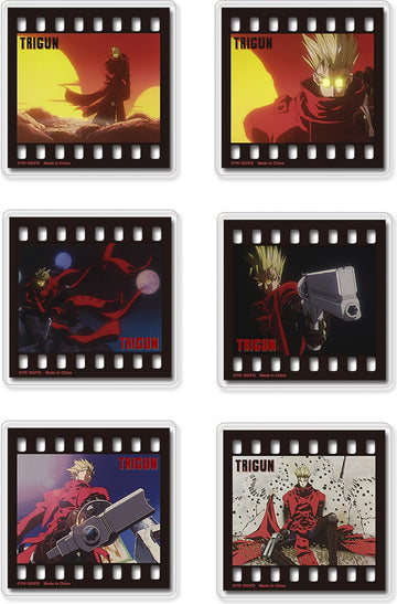 Trigun - Op Screenshot Transparent Die-Cut Sticker Set