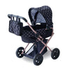 Olivia's Little World Pin Up Foldable Baby Doll Stroller, Classic Style