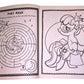 My Little Pony Bundle of 5 Activity Gift Set Items ~ Friendship is Magic (Jumbo Coloring and Activity Book, Christmas themed activity booklet, Boxed