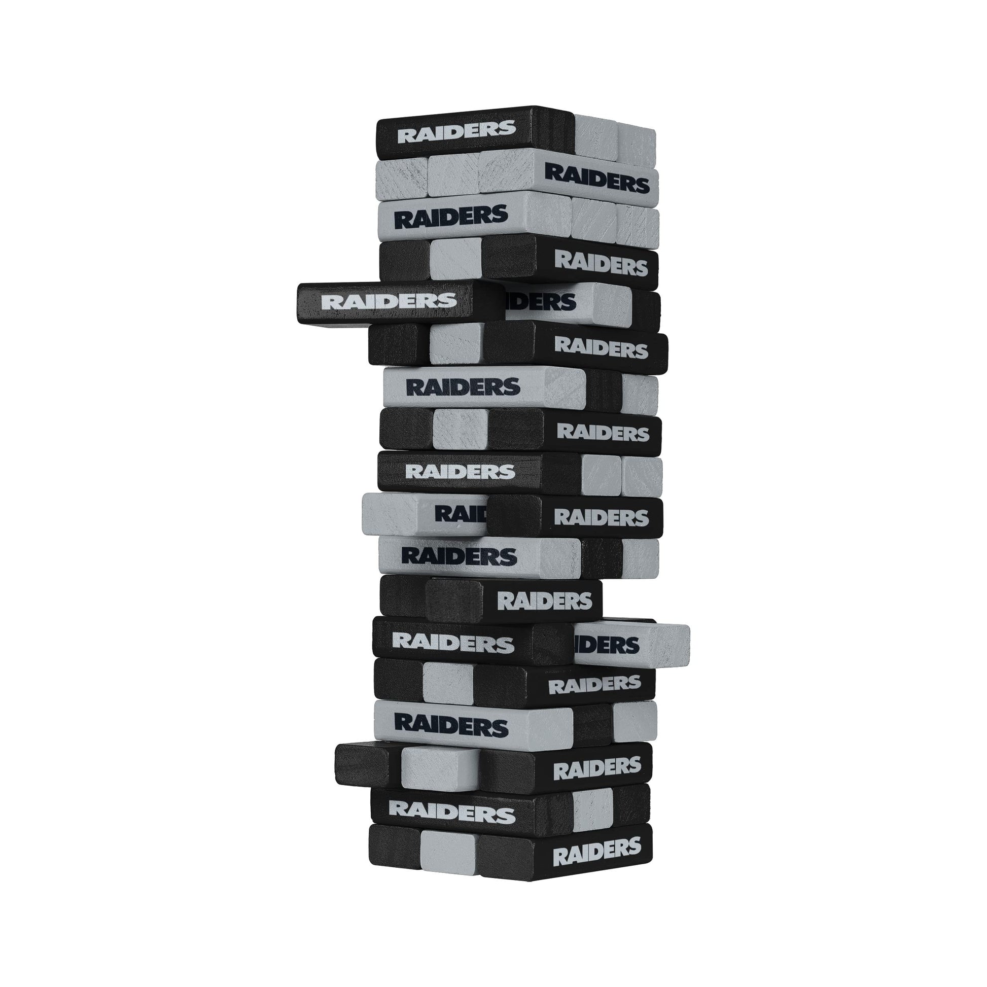 FOCO unisex adult NFL Team Logo Stackable Blocks Game, Team Color, 9-1757 US