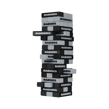 FOCO unisex adult NFL Team Logo Stackable Blocks Game, Team Color, 9-1757 US