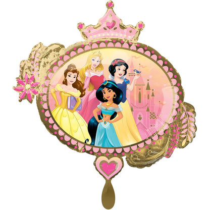 Mayflower Products Princess Once Upon A Time Mylar Party Foil Balloon, 34", Multicolor, (39806)
