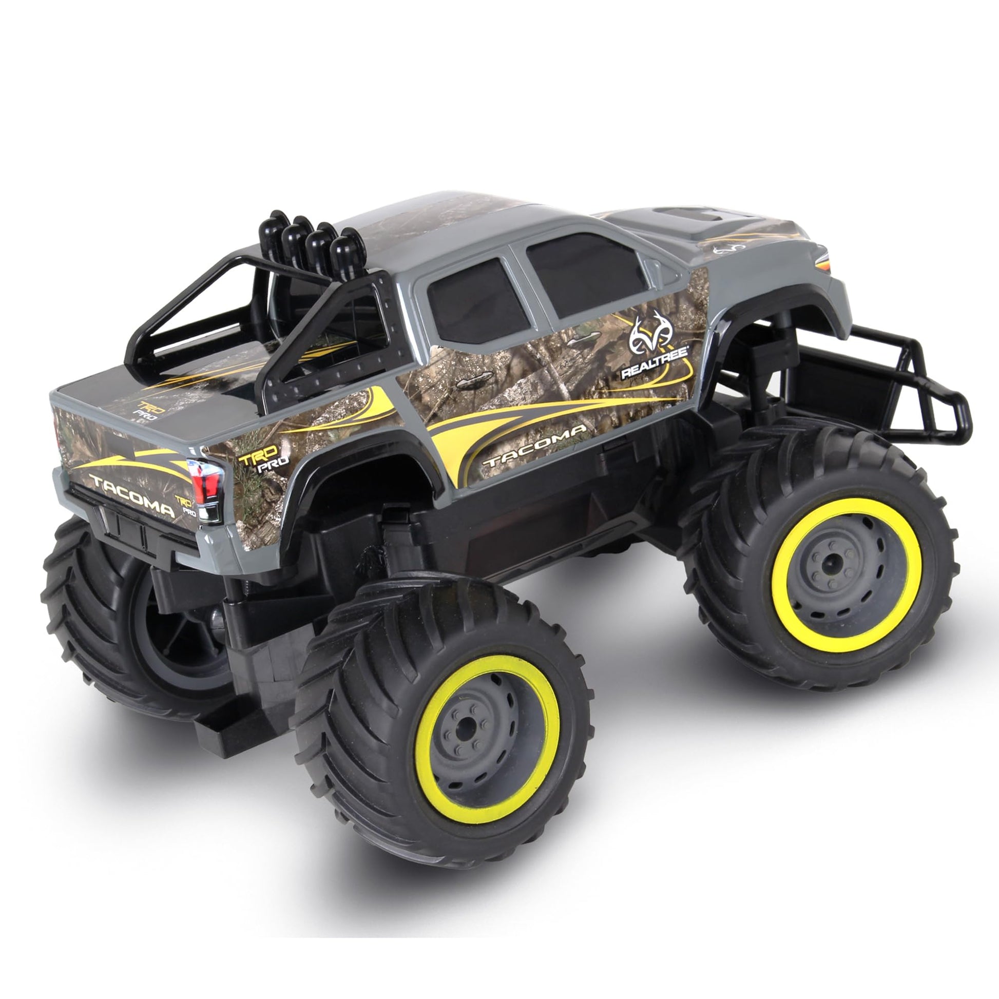 NKOK Realtree RC Toyota Tacoma Gray Camo - 2.4 GHz Radio Controlled Truck