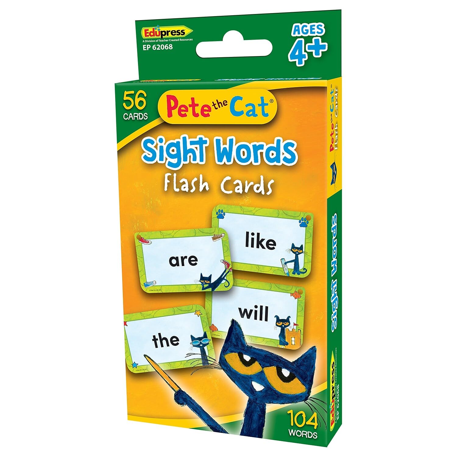 Pete The Cat® Sight Words Flash Cards (EP62068)