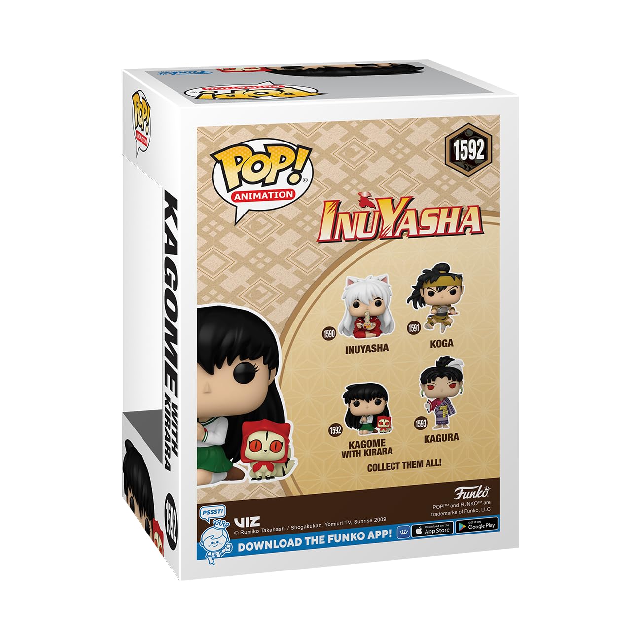 Funko POP! & Buddy: Inuyasha - Kagome Higurashi with Kirara - Collectable Vinyl Figure - Gift Idea - Official Merchandise - for Kids & Adults - Anime