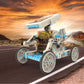 Discovery™ STEM 12-in-1 Solar Robot Creation 197-Piece Kit with Working Solar Powered Motorized Engine and Gears, Construction Engineering Set