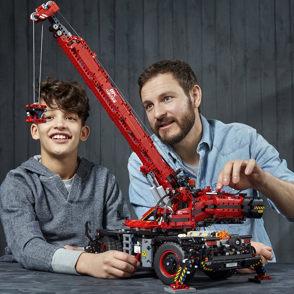 LEGO Technic Rough Terrain Crane 42082 Building Kit (4,057 Pieces)