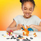 MEGA Pokémon Action Figure Building Toys for Kids, Charmander Evolution Set with 313 Pieces, 3 Poseable Characters, Charmeleon and Charizard