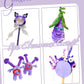 YYUENGTAK 300pcs Purple Pipe Cleaners Bulk(3 Different Tone Purple) - Fluffy Craft Pipe Cleaners for Arts & Crafts, Ideal for Making Flowers, Animals