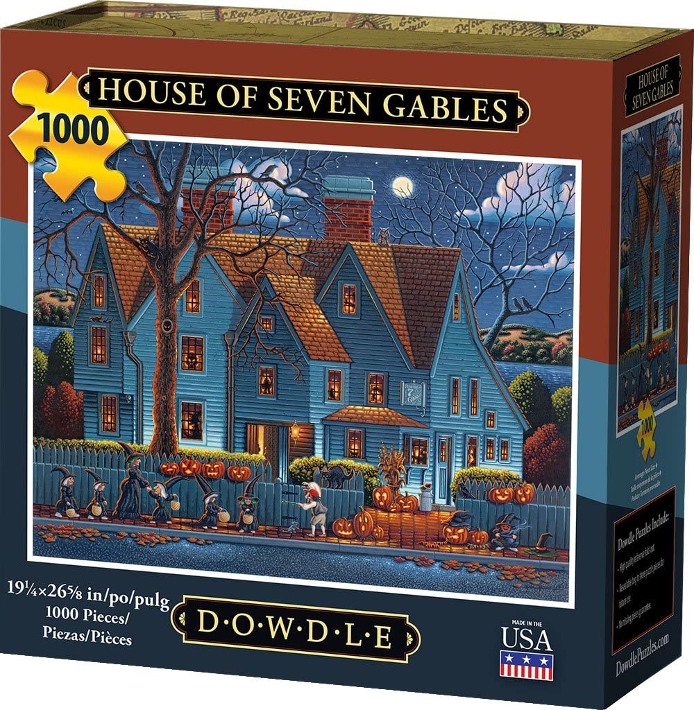Dowdle Jigsaw Puzzle - House of Seven Gables - 1000 Piece