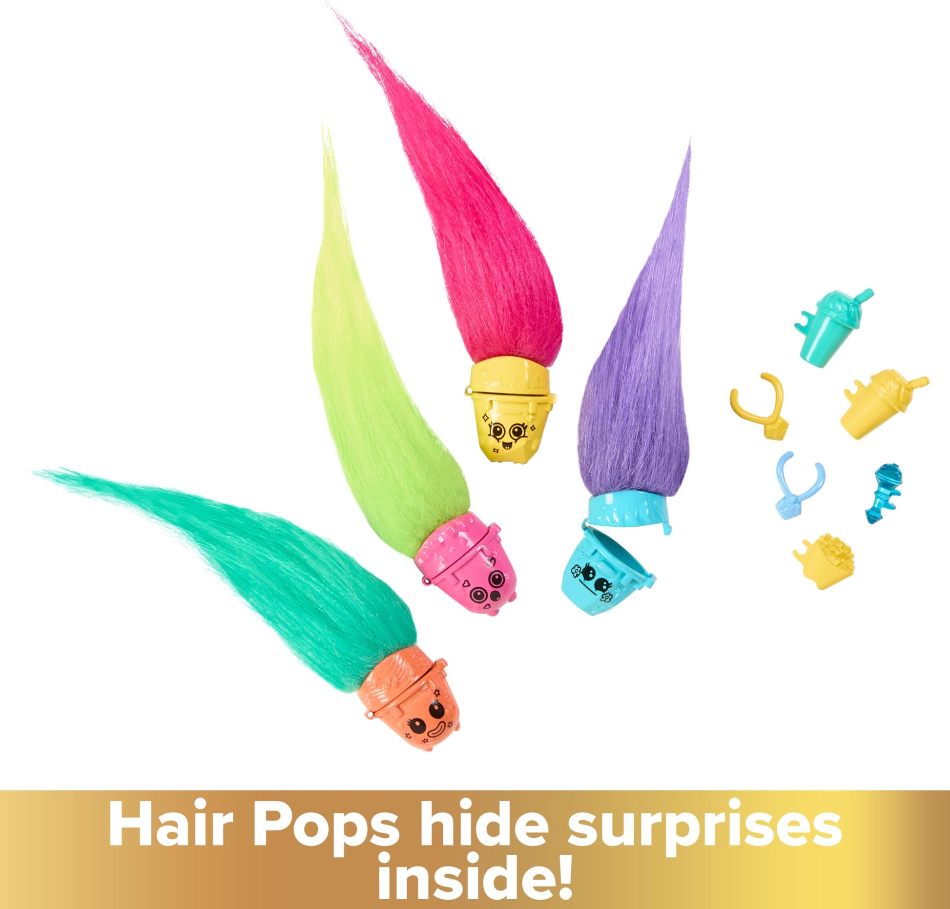 Mattel France Club de Cristal Trolls Set
