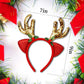 Reindeer Antlers Headband Christmas and Easter Party Headbands, Deer Antlers Headband with Bells Cute Reindeer Ears Headband