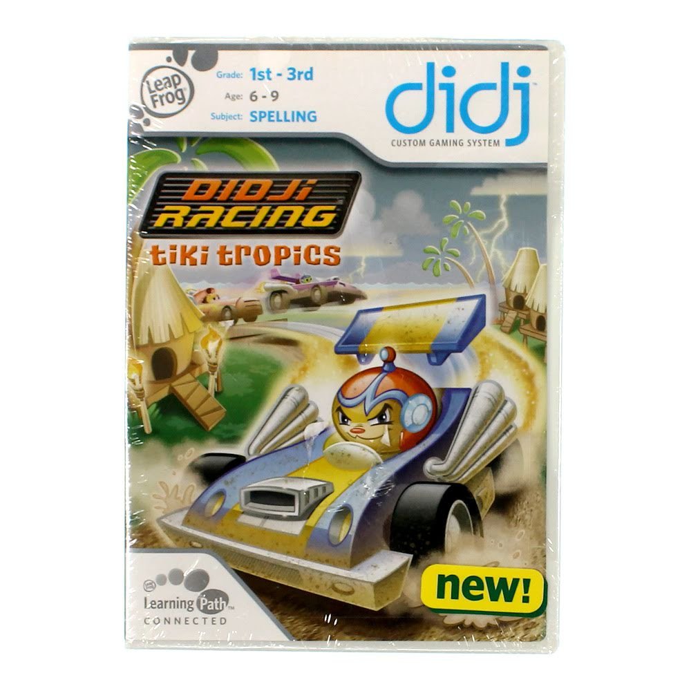 LeapFrog Didj Custom Learning Game Didj Racing Tiki Tropics