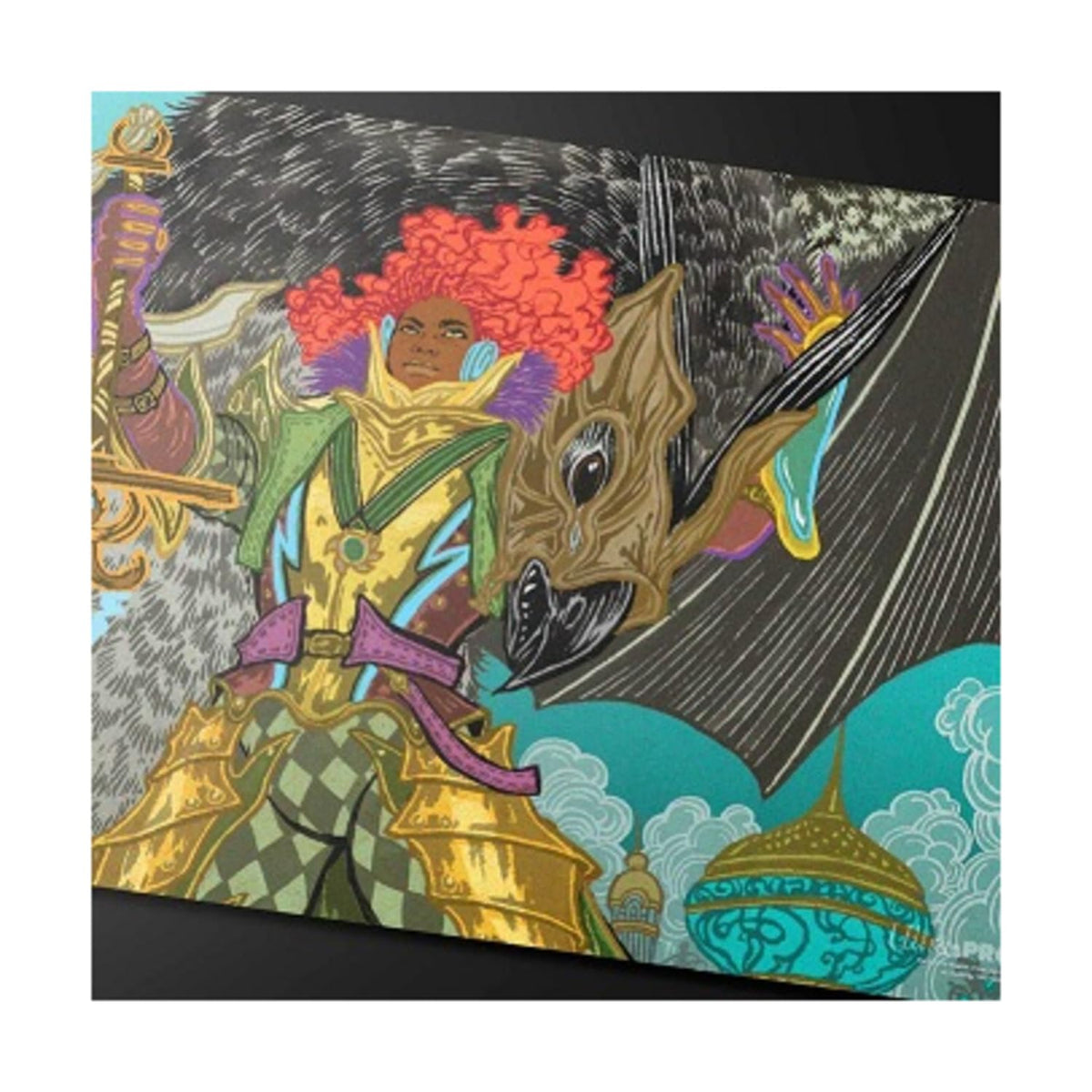 Ultra PRO - Aetherdrift Caradora, Heart of Alacria Playmat for Magic: The Gathering, Use as Mousepad, Desk Mat, Protects MTG Cards During Gameplay