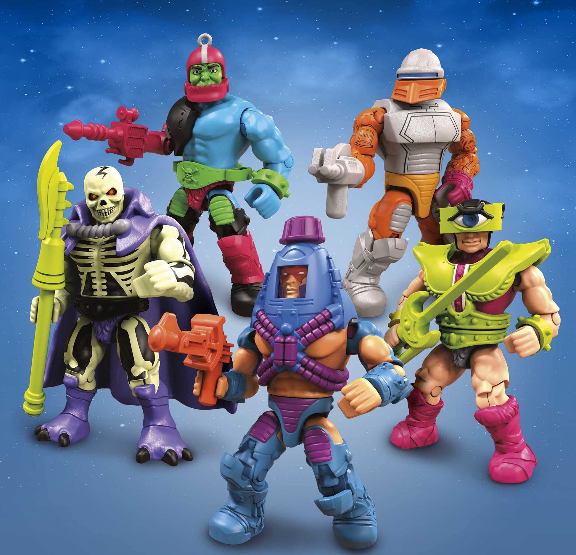 Mega Brands Masters of The Universe MCX Heroes Online Bundle