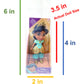Amarina Packed in Clear Box for Gift Disney Princess Mini Poseable 3.5 inch Doll Choose from All 11 Style Princess Characters (Jasmin) (217584PQ)