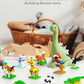 Kimiangel Party Favors for Kids, 12 Pack Mini Animals Building Blocks Sets for Goodie Bags, Prize Box Toys for Kids, Fillers, Prizes, Christmas