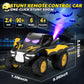Tozuoup Remote Control Car, RC Cars Stunt Car Toy, 2.4GHz Rechargeable RC Cars with Spray and Music, Ideal Birthday Toys for Boys Age 6 7 8 9 10 11 12