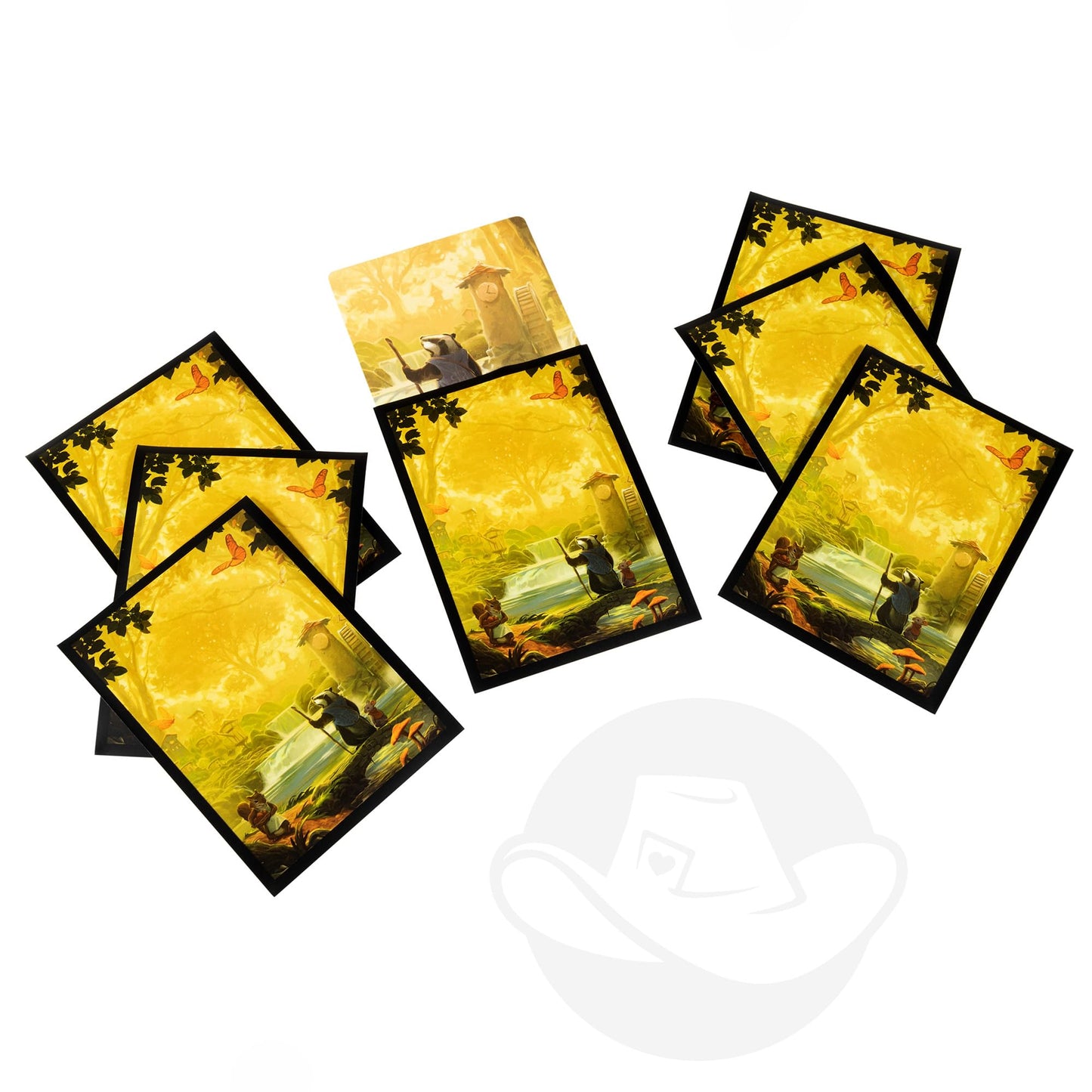 Everdell Card Sleeve Set - Custom Trading Card Sleeves for Base Game & Expansions | Includes Standard & Mini Sizes | Perfect for MTG, Pokemon Cards