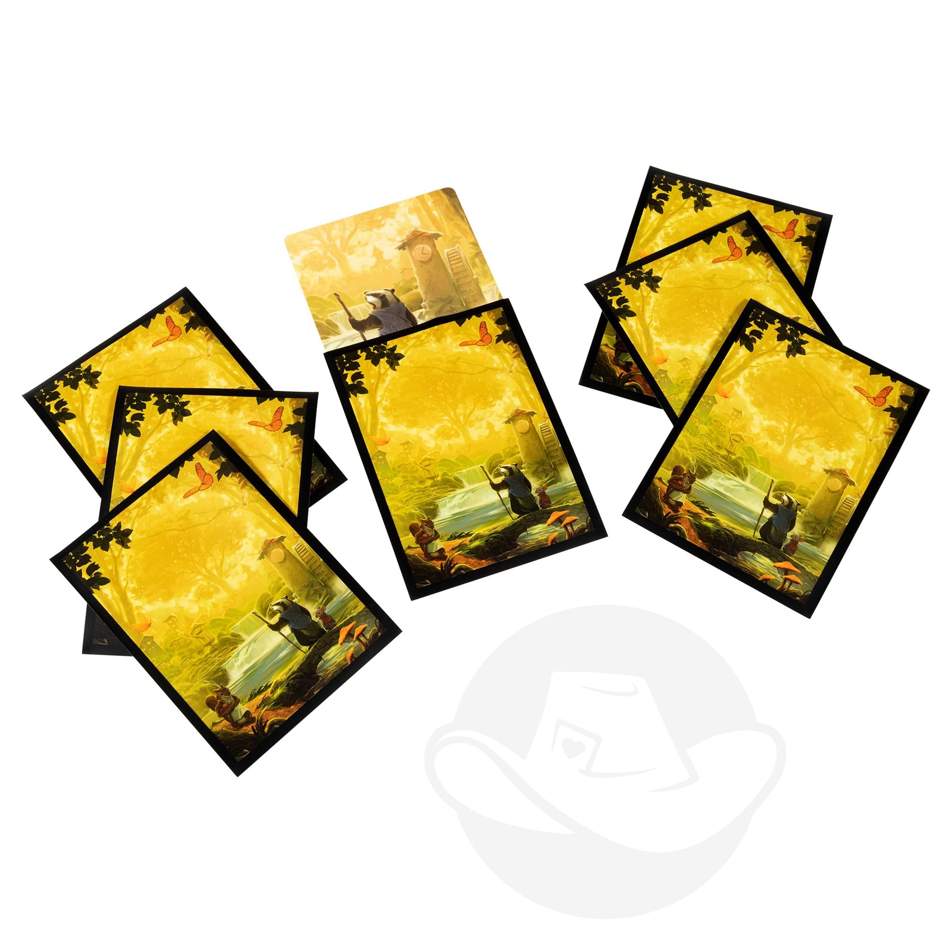 Everdell Card Sleeve Set - Custom Trading Card Sleeves for Base Game & Expansions | Includes Standard & Mini Sizes | Perfect for MTG, Pokemon Cards