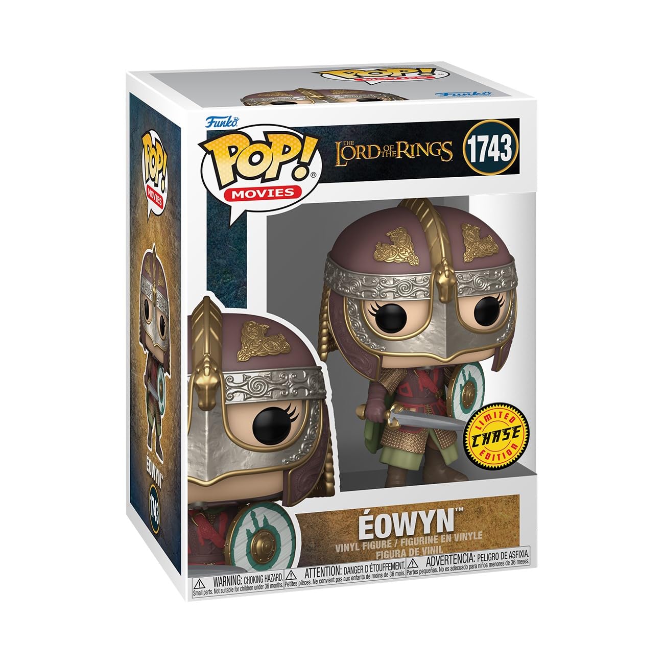 Funko Pop Movies: The Lord of The Rings Battle - Eowyn, 1/6 Odds for Rare Chase Variant - (Styles May Vary) - Collectable Vinyl Figure - Gift Idea