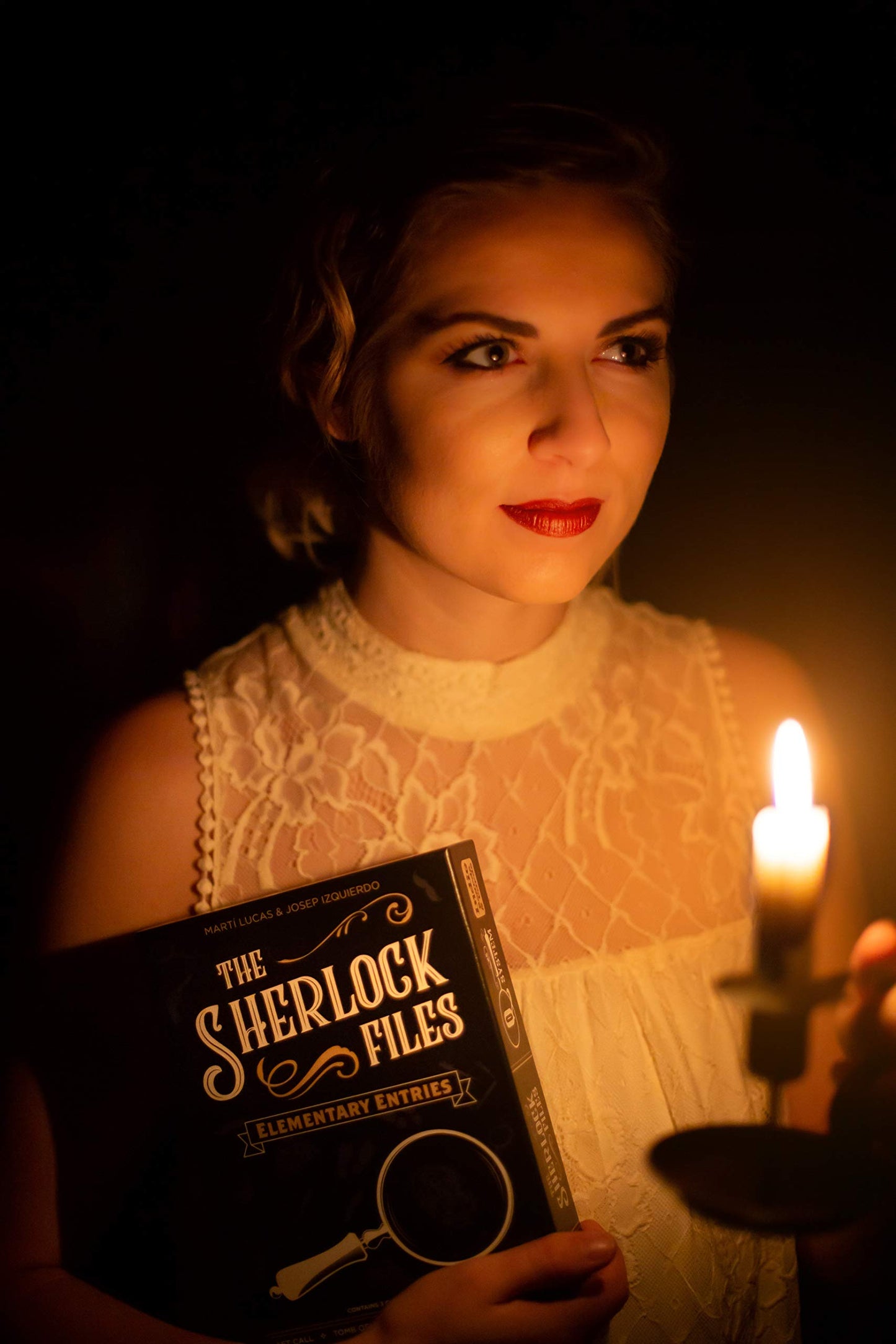 Indie Boards & Cards Sherlock Files: Elementary Entries - Cooperative Modern Detective Game - for 1 to 8 Players, Ages 14+