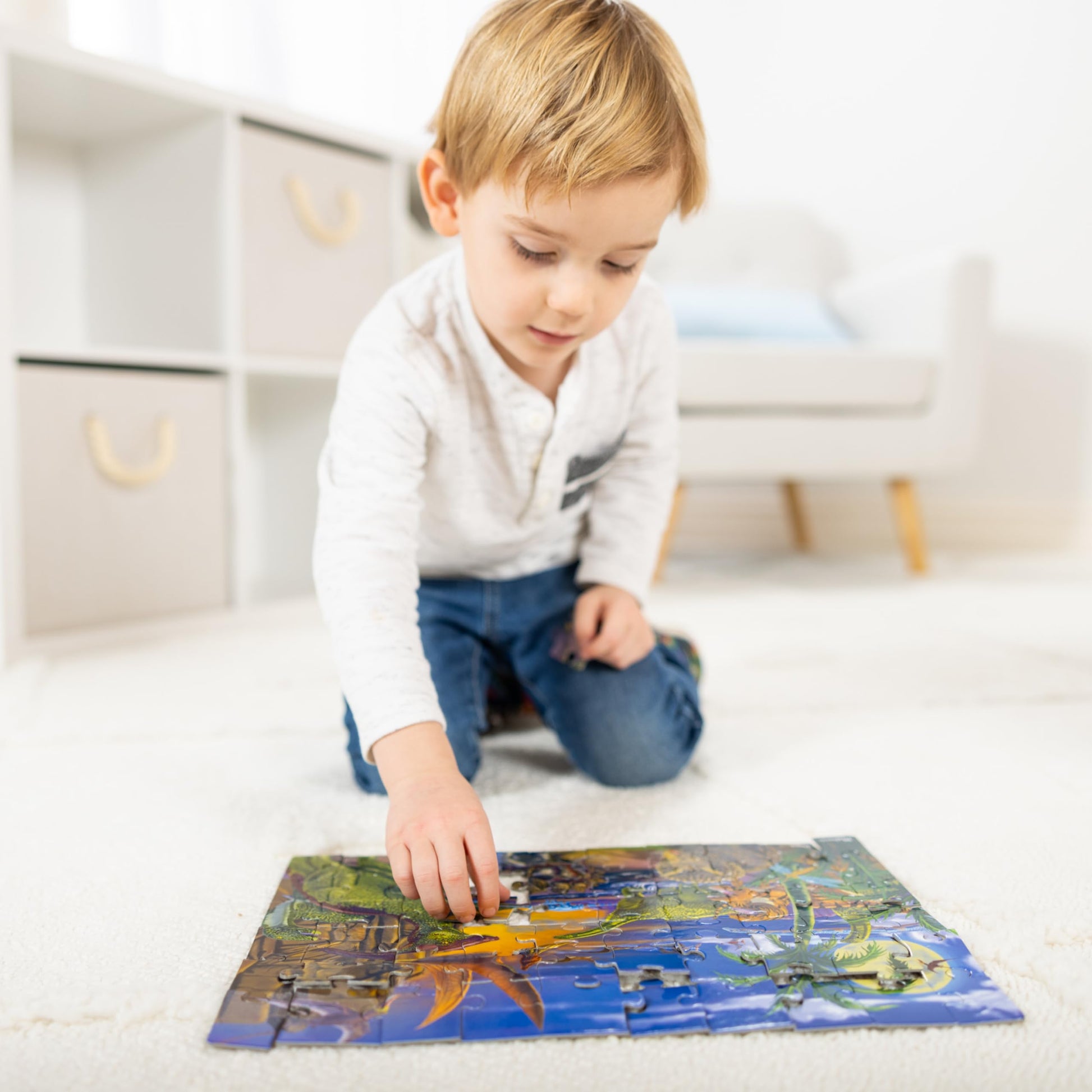 Melissa & Doug Land of Dinosaurs Jigsaw Puzzle (60 pcs)
