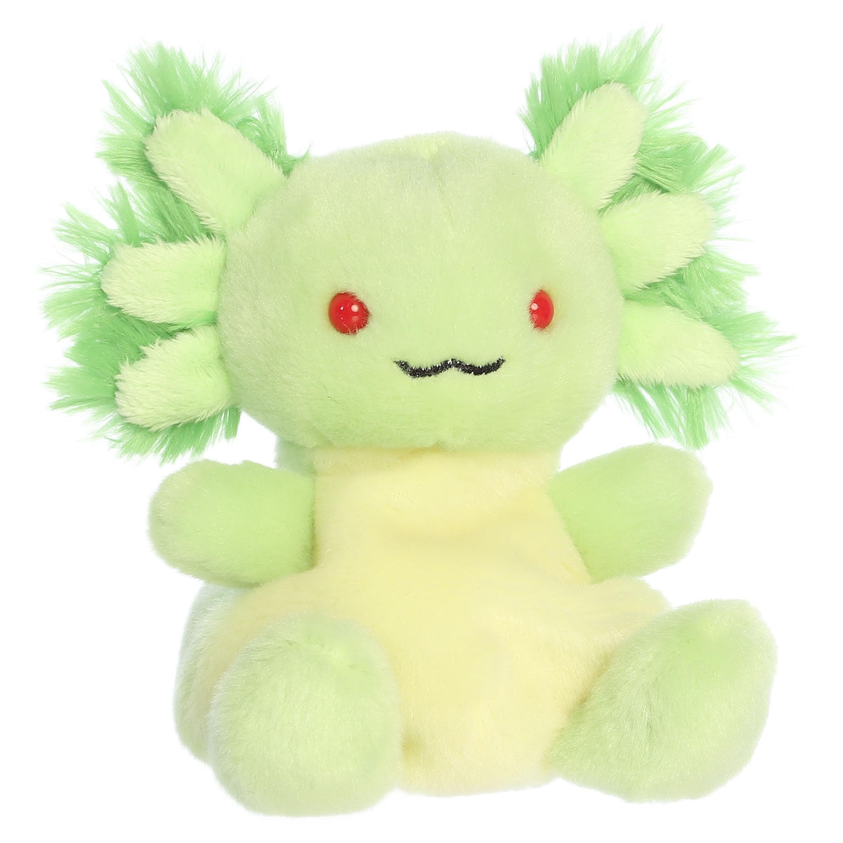 Aurora Palm Pals 5" Ecto Radioactive Axolotl Adorable Plush