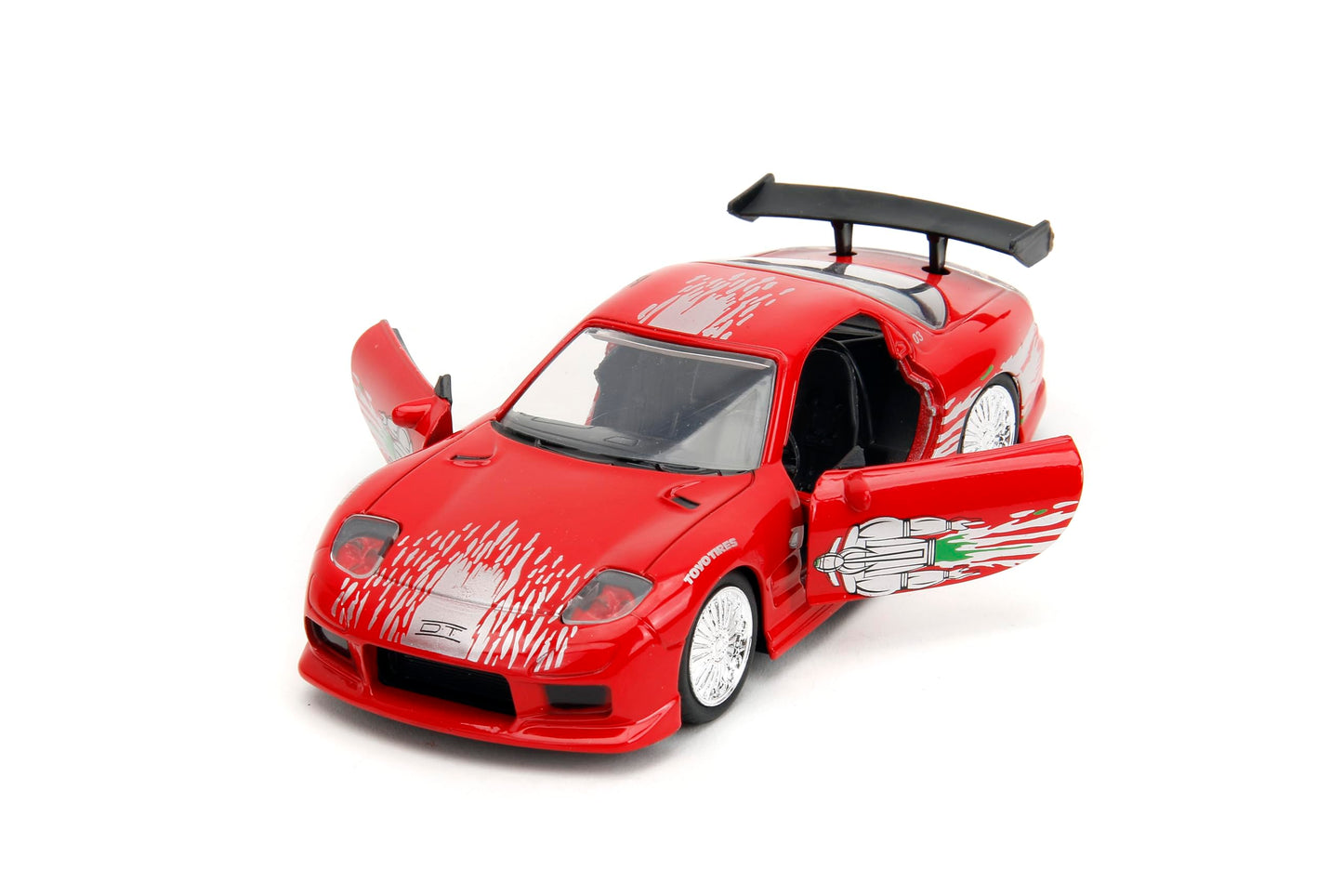 Jada Fast & Furious Mazda RX-7 1:32 Die-cast Car, Toys for Kids and Adults