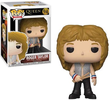 Funko 33716 Pop Rocks: QueenRoger Taylor, Multicolor