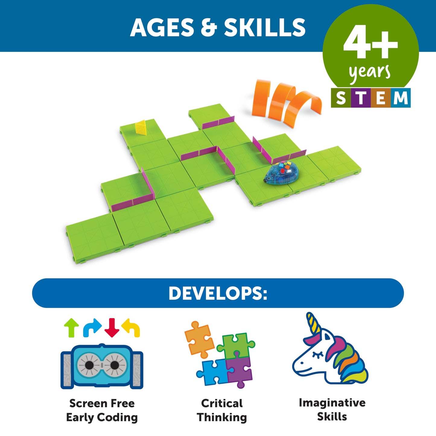 Learning Resources Code & Go Robot Mouse Activity Set,