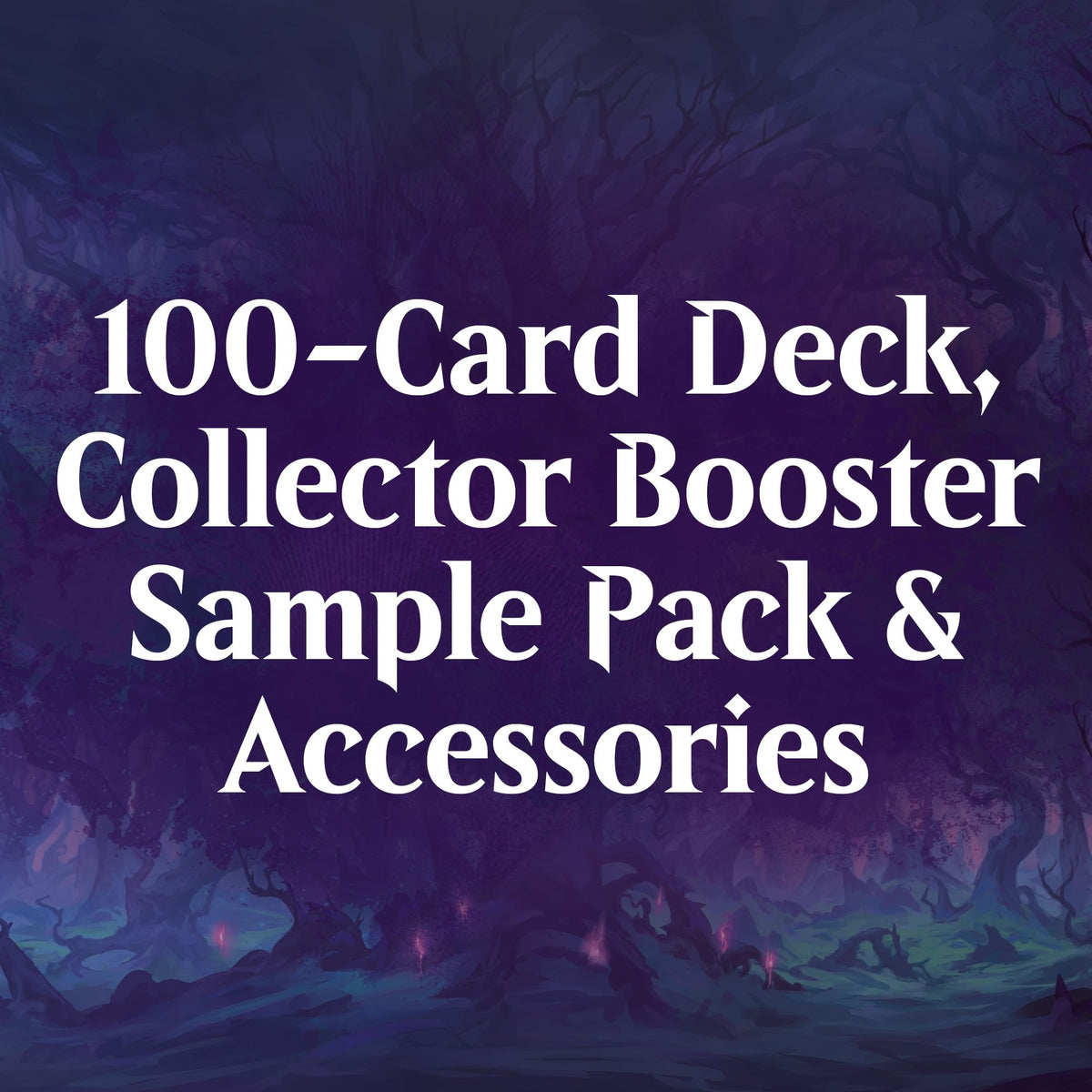 Magic: The Gathering Wilds of Eldraine Commander Deck - FAE Dominion (100-Card Deck, 2-Card Collector Booster Sample Pack + Accessories)