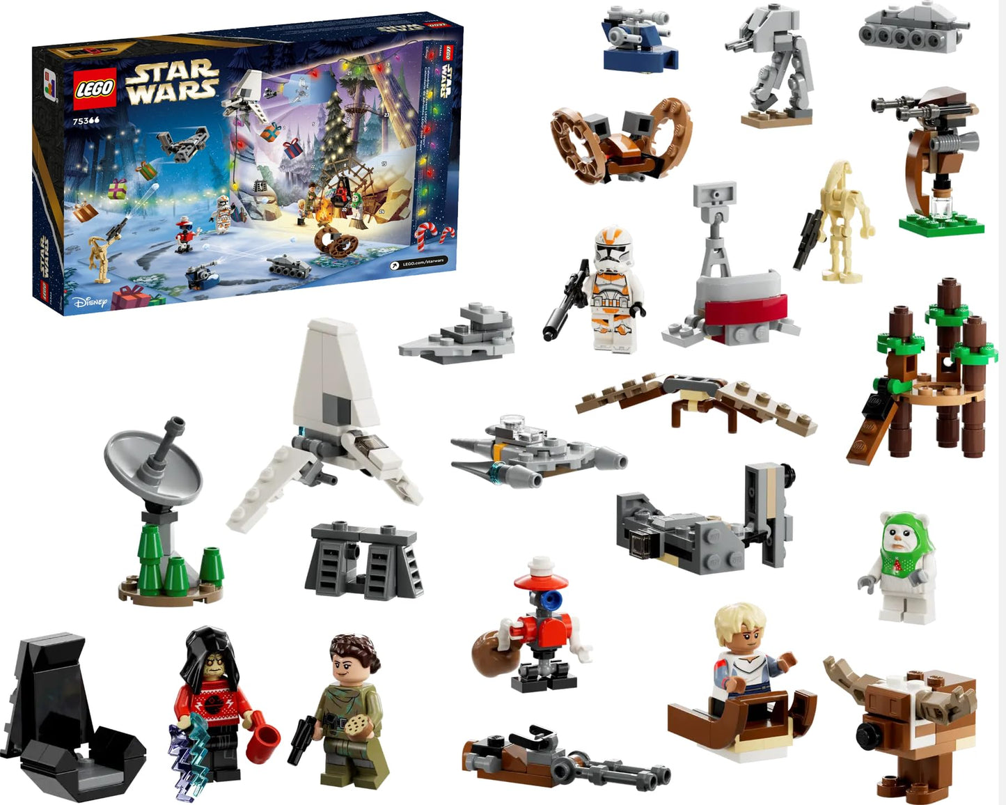 LEGO Star Wars 2023 Advent Calendar Holiday Building Set 75366