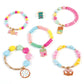 Make It Real: Snackers Bracelet Kit Vending Machine - Make 5 Snack-Themed Charm Bracelets, Pull Tab to Dispense The Jewelry Kit, Girls & Kids Ages 8+