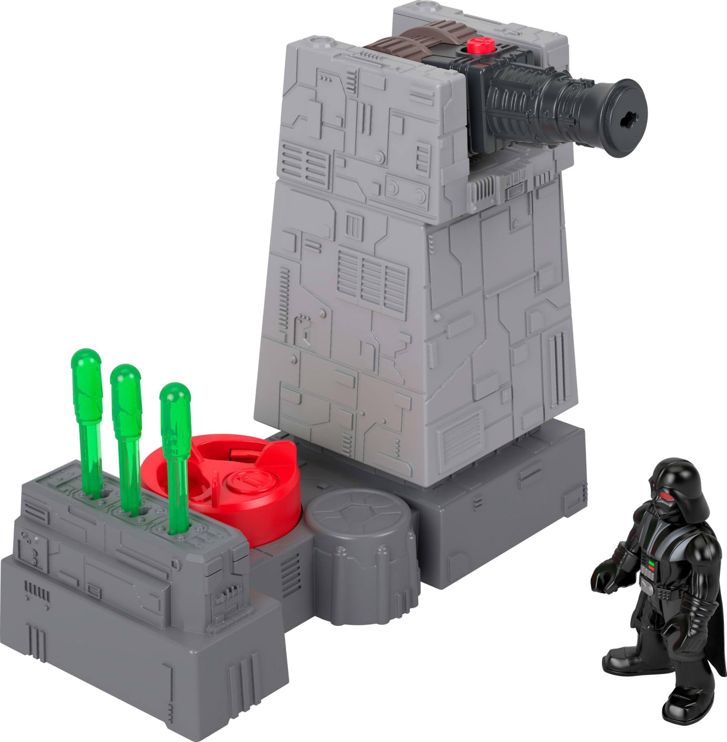 Fisher-Price Imaginext Star Wars Toys Death Star Turret Cannon with Darth Vader Metal Character Key for Kids Ages 3+ Years