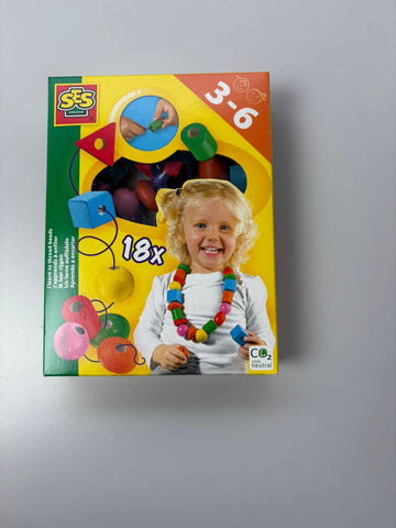 SES Creative I Learn To Thread Beads Kit