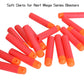 lififun Mega Dart Refill Pack 96 Pcs Compatible with Nerf N-Strike Mega Series Blasters, Red