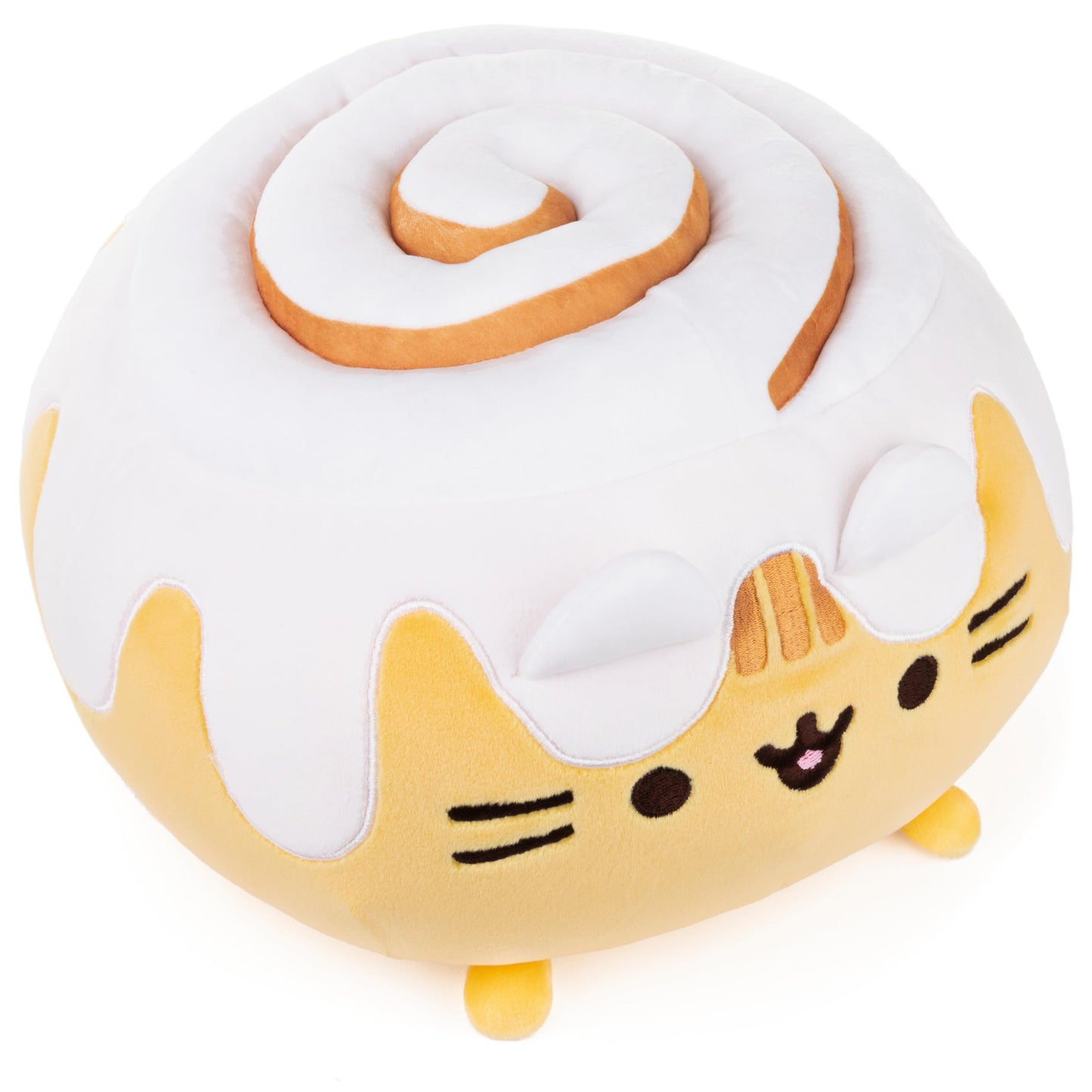 GUND Pusheen Catfé Cinnamon Roll Squisheen 11-Inch Squishy Plush; Ages 8+