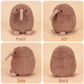 Niceup 4.5in Kiwi Bird Stuffed Animals Plush Cute Bird Plush Toys Keychain for Backpack